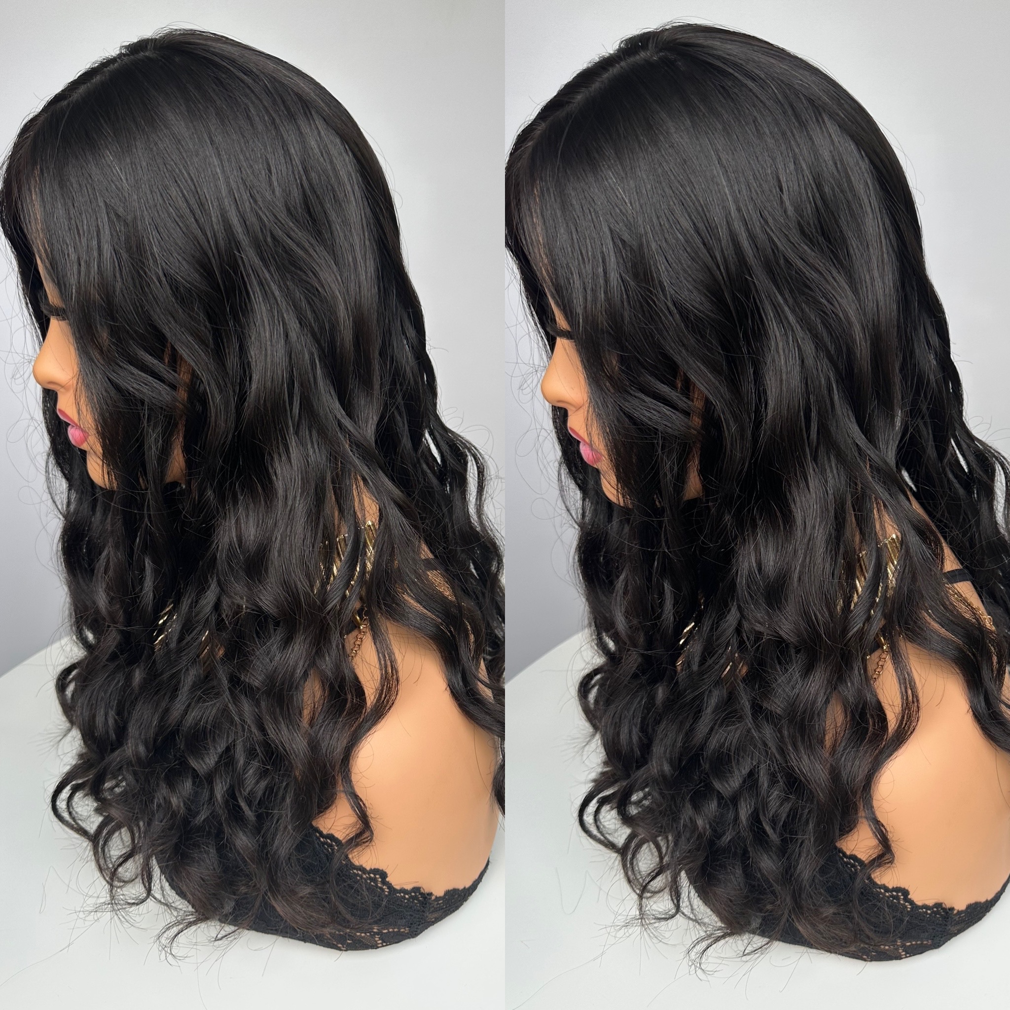 Wavy virgin hot sale hair