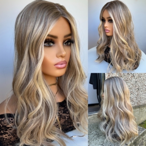 ‘CHAMPAGNE ON ICE’ • 19-20″ LENGTH • 140G • Iridescent Root