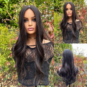 ‘SKINNY VIRGIN’ • 25″ LENGTH • 139G * Natural Balayage *